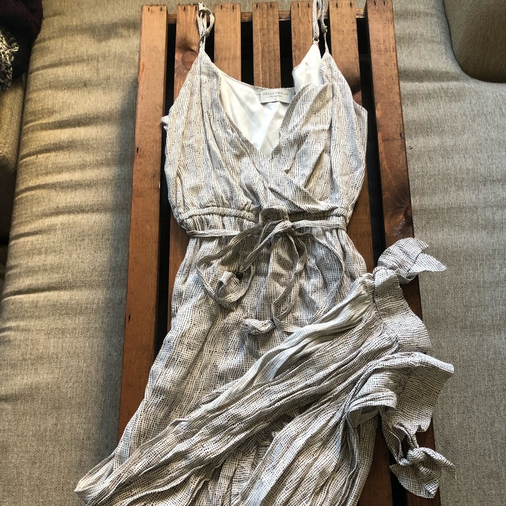 White and brown Jumpsuit